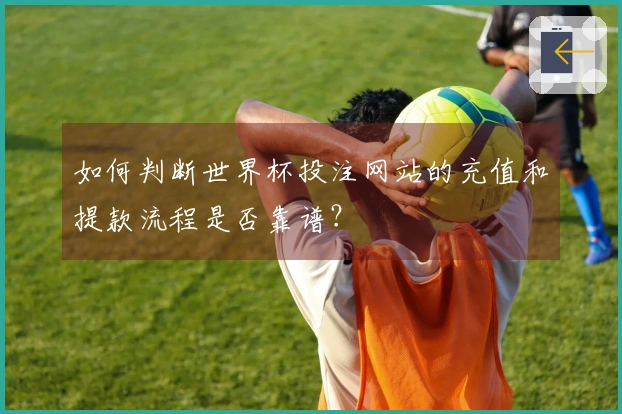 如何判断世界杯投注网站的充值和提款流程是否靠谱？
