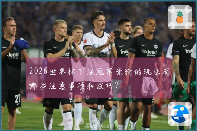2026世界杯下注冠军竞猜的玩法有哪些注意事项和技巧？