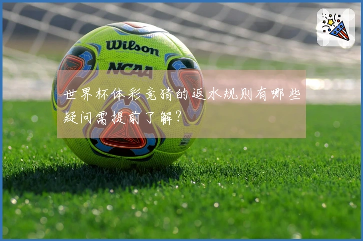世界杯体彩竞猜的返水规则有哪些疑问需提前了解？