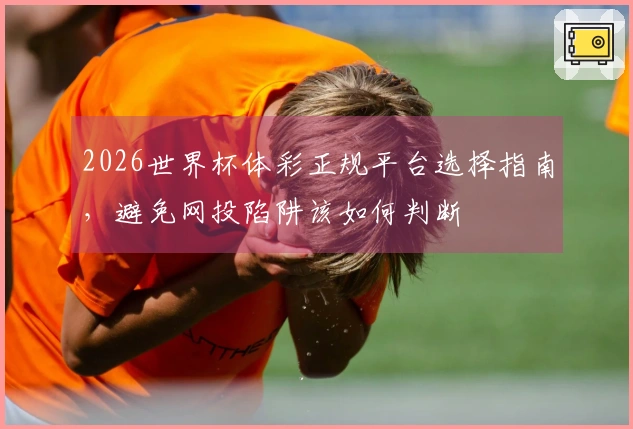 2026世界杯体彩正规平台选择指南，避免网投陷阱该如何判断